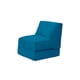 thumbnail image 1 of Sofa Cama Bari Tela Velvet Azul Petroleo, 1 of 4