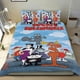 thumbnail image 1 of Juego de Funda de Edredón El Show de Rocky y Bullwinkle Desmarcar 140cm x 210cm, 1 of 6