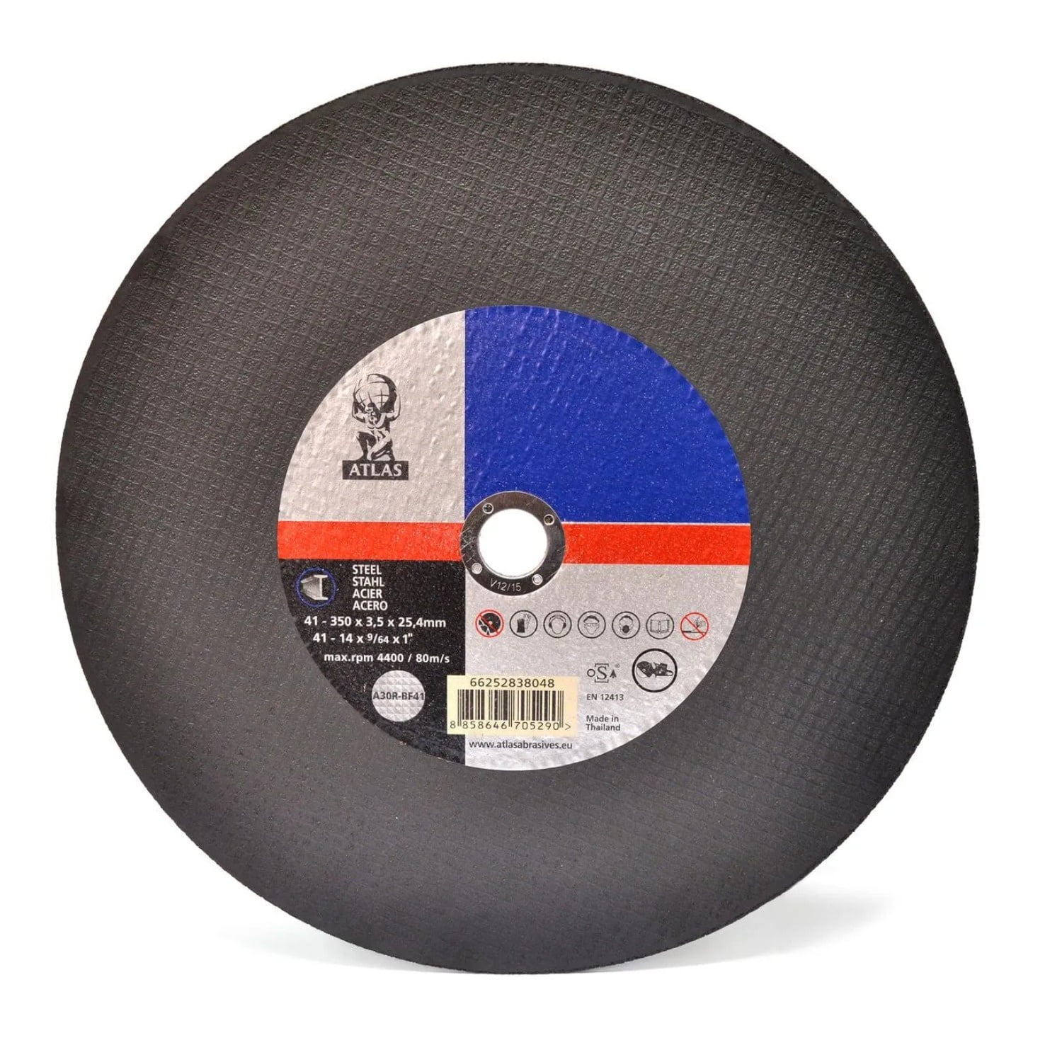 Disco De Corte 252829683 350x2,8x25 Mm Atlas