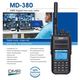 thumbnail image 1 of TYT MD-UV380 Transceptor Digital DMR Banda Dupla 144/430MHz 5W, Walkie Talkie para Profissionais, 1 of 6
