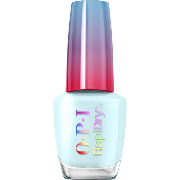 Esmalte OPI RapiDry Baby Blue Me Away vegano de secado rápido