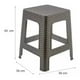 thumbnail image 2 of Pack De 4 Unidades De Piso Banquito Rattan Simil, 2 of 3