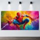 thumbnail image 2 of Spider-Man Fondo Temático Pancarta Suministros de Decoración para Fiesta de Cumpleaños, Decoración de Fondo de Fiesta Personalizado,150x90cm, 2 of 6