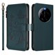 thumbnail image 2 of Funda Cartera Mariposa para [Xiaomi 17 Ultra] con Soporte y Cremallera Verde oscuro, 2 of 6