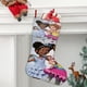 thumbnail image 2 of Calcetines de Navidad Desmarcar Fancy Nancy Lino Blanco 45cm x 32cm, 2 of 5