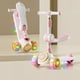 thumbnail image 4 of Scooter Infantil 3 en 1 Kidscool Rosado Plegable con Asiento, 4 of 7