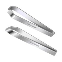 Bothyi - 2X Pinzas Para Espinas De Pescado, Pinzas Manuales Portátiles Para Desplumar, Pinzas Planas E Inclinadas