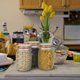 thumbnail image 5 of Recipientes de vidrio Encheng, 1000 ml, juego de 4 unidades, 32 oz, 5 of 7