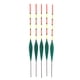 thumbnail image 2 of Boya de Pesca de Plástico con Flotadores de Madera, 5 Unidades, Color Verde, 2 of 3