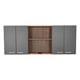 thumbnail image 3 of Mueble de Cocina Mural 6 Puertas 1.5 vidrio Miel y Plomo, 3 of 8