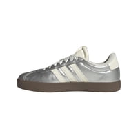 Zapatos Adidas Vl Court 3.0 Ropa Deportiva Para Mujer Plateados Talla 9