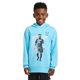 thumbnail image 1 of Buzo Messi Supremacy para niño, manga larga, fleece, azul aire, 1 of 4