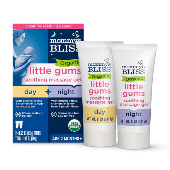 Gel de masaje para la dentición Mommy's Bliss Organic Little Gums