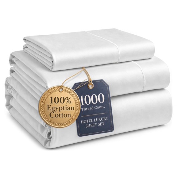 Sábanas LANE LINEN Twin XL 1000TC de Algodón Egipcio