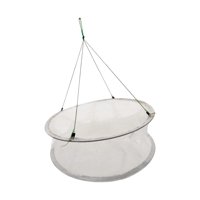 Ioensy - Red De Pesca Plegable, Jaula De Fundición Manual Para Langosta, Camarón, Pececillo, 5 Agujeros