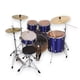 thumbnail image 3 of Set Batería Acústica Con Platillos Guzel PowerDrums JJ-5 DLM - Dark Blue Brush Metal, 3 of 3