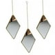 thumbnail image 1 of Set de 3 Espejos Rhombus Colgantes Taller Sin Fronteras, 1 of 3