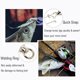 thumbnail image 4 of Eslabones giratorios de pesca AMYSPORTS Duo Lock Snap, 25 unidades, 50 kg, 4 of 7