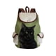 thumbnail image 1 of Trendy Kawaii Cat Pattern Backpack, All-Match Travel Storage Rucksack, Women's School Bag, 1 of 5