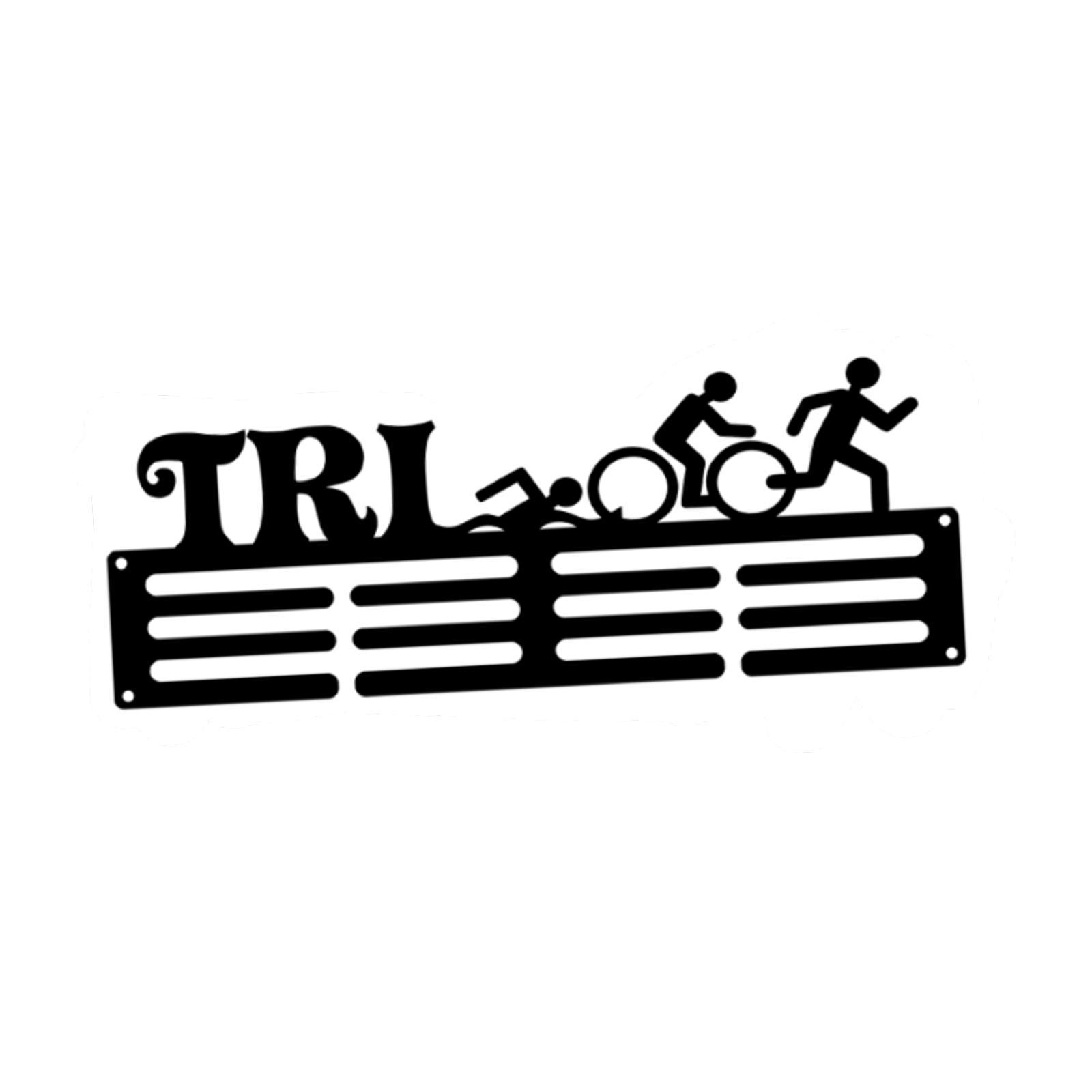 Bothyi - Colgador De Exhibición De Medallas, Soporte Para Medallas De Fútbol, Soporte Para Exhibición De Medallas De Corredor, Letra E Imagen