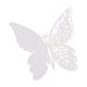 thumbnail image 3 of 50X Nombre De Mariposa Etiqueta De Tarjeta De Lugar Tarjeta De Nombre De Acompañante Decoración De Mesa De Boda Blanco, 3 of 3