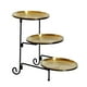 thumbnail image 3 of Soporte Para Magdalenas, Estante De Metal, Bandeja De Servicio De 3 Niveles Para Buffet, Navidad, Boda, 3 of 3