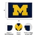 thumbnail image 2 of Flag Desert Cactus, Universidad de Michigan, UM Wolverines, 3 x 5 pies, 2 of 5