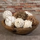 thumbnail image 2 of Bolas decorativas para jarrones y cuencos ANDALUCA en tonos naturales (orbes naturales), 2 of 3
