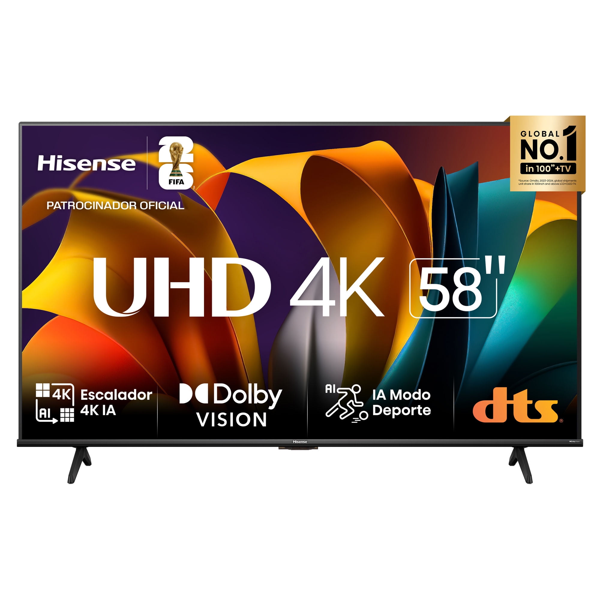 Televisor 58"" Led 4K Uhd A6N Smart Tv Hisense