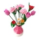 thumbnail image 3 of Dollhouse Potted Flowers 1/12 Dollhouse Fowes Para Escritorio Fairy Garden Decor, 3 of 5