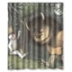 thumbnail image 1 of Cortina de ducha con diseño de "Donde viven los monstruos" y ganchos (60 x 72 pulgadas), 1 of 3