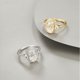 thumbnail image 3 of Anillos de Compromiso de Moissanita de Oro de 3 Quilates para Mujer Color D Claridad VVS1 Anillo de Diamante Ovalado Anillos de Promesa de Boda de Plata Esterlina 925 para Ella Talla 5-9, 3 of 10