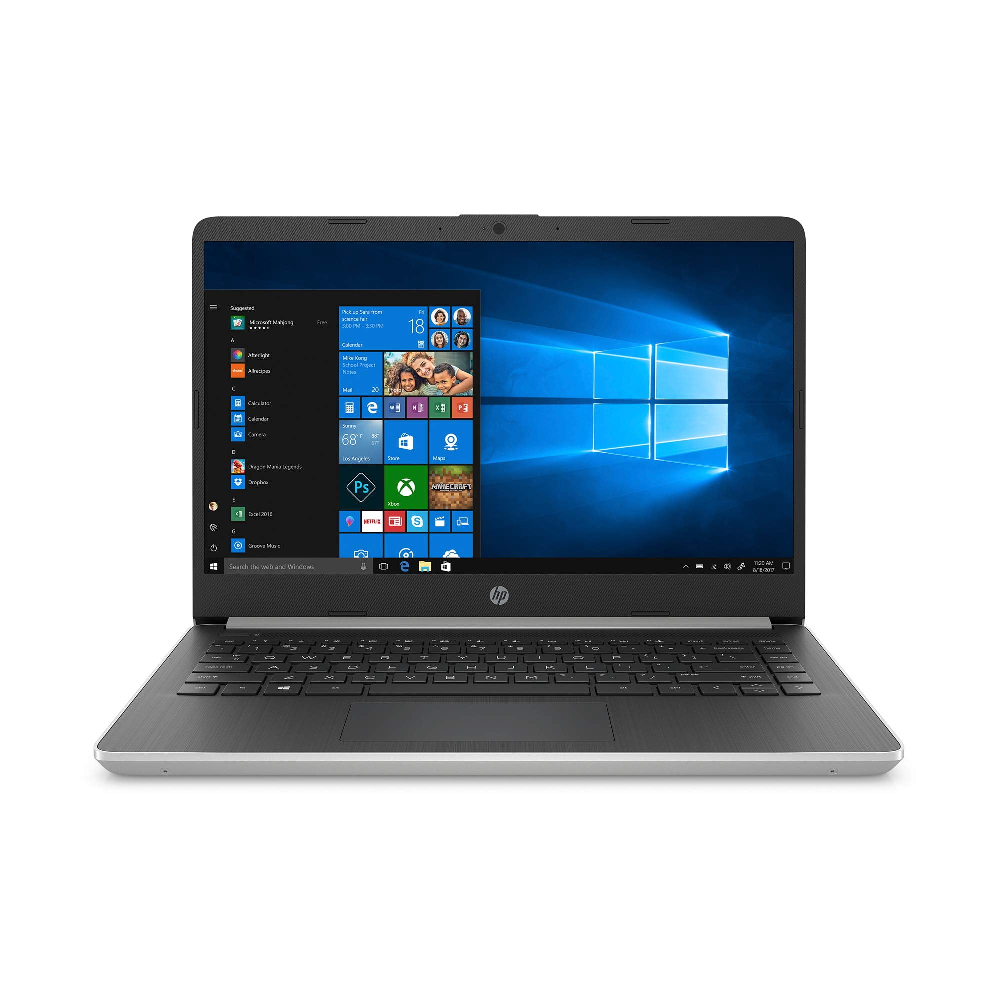 Ordenador Portátil Hp 14 Hd Amd Ryzen 3 3,5 Ghz 4 Gb 128 Gb Ssd Win10