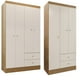 thumbnail image 1 of Combo Closet versa 4 puertas + Closet Versa 3 Puertas Off White K4232, 1 of 9
