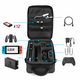 thumbnail image 2 of Funda de transporte impermeable para Nintendo Switch con compartimento protector de EVA duro, sistema de almacenamiento con varios compartimentos, correa ajustable para el hombro, 2 of 8