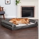 thumbnail image 3 of Cama ortopédica para perros Furhaven con cojines extraíbles y lavable, 3 of 8