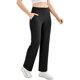 thumbnail image 1 of Walifrey Wide Leg Yoga Pants for Women with Pockets, 1 of 3