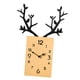 thumbnail image 2 of Reloj De Pared De Madera Nórdico, Arte De La Pared Decoración, Silencioso, Sin Tictac, Para Decoración Del Aula, Amarillo, 2 of 3