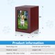thumbnail image 2 of Urna para mascotas Cuodia 8.4x9x12.4 cm de madera y collar, 2 of 6