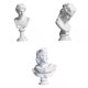thumbnail image 2 of 3 Piezas Mitología Griega Estatuilla Estatua Arte Retro Escultura De Resina, 2 of 2