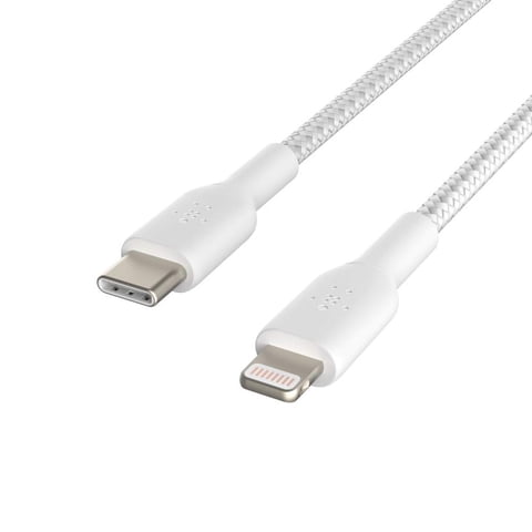 Cable Usb C A Lightning Belkin Boostcharge De 2 M, Blanco