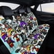 thumbnail image 4 of Drones Asesinos-theme Car Rear Seat Covers Back Elastic Flexible Car Seat Covers Decorative Fits Most Cars 120x59x76cm, 4 of 6