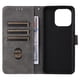 thumbnail image 5 of Funda Billetera para Motorola Moto Edge 60 Fusion con Soporte - Cartera de Cuero con Ranuras Negro, 5 of 5