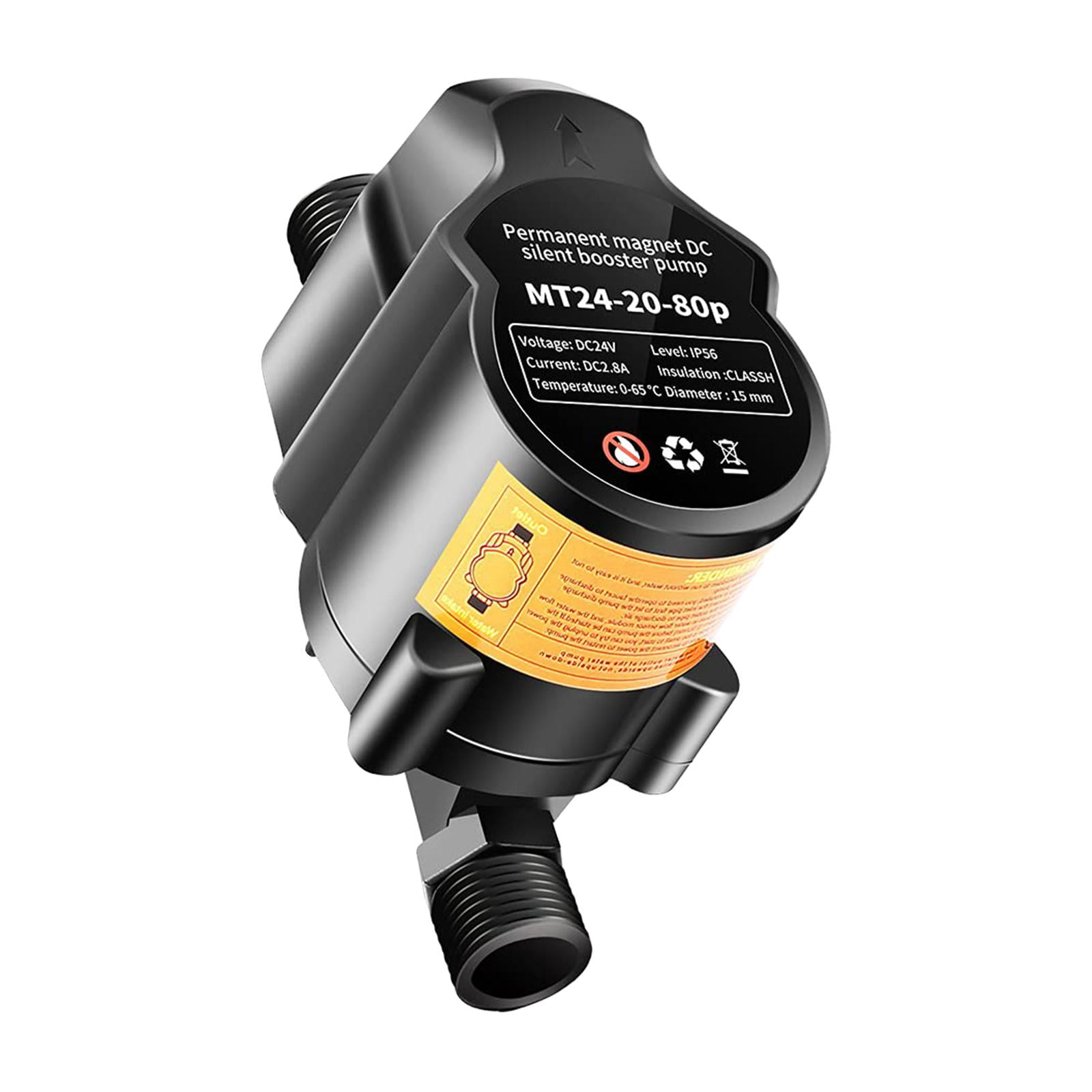 Bothyi - Conector De Bomba Elevadora De Presión De Agua 20l/min 80pa Silencioso Para Ducha De Jardín