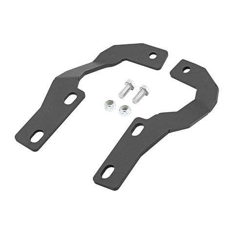 Magideal - Kit De Montaje De Soportes De Montaje Para Zanja, Kit De Soportes De Soporte Para Luz De Trabajo Led, Kit De Montaje De Capó Para 2010-2021