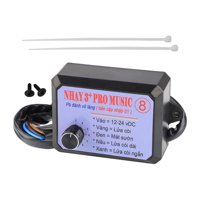 Magideal - Controlador De Bocina De Automóvil Genérico Controlador De Bocina Eléctrica Cambio De Sonido Reemplazo De Controlador De Tono Para Tractor Suv Auto 8 Tonos