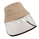thumbnail image 1 of Para Bebés Y Ni?os Anti-escupir Sombrero Protector Tapa Cubierta Exterior Seguridad Café, 1 of 5