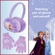 thumbnail image 4 of Set de gorro de invierno, orejeras y guantes para niños Disney Frozen, 4 of 6