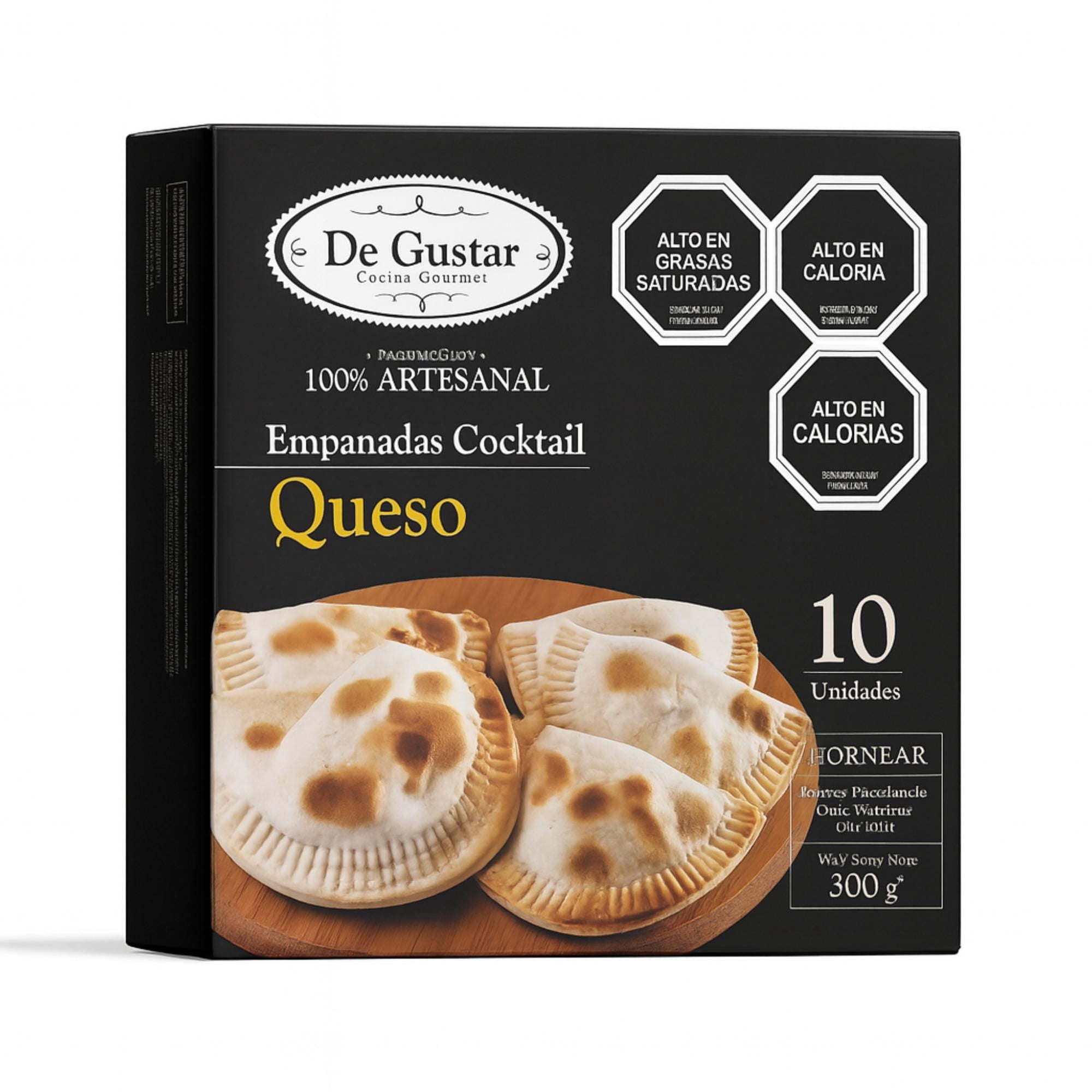 Empanada Cocktail Queso Degustar 10 Un