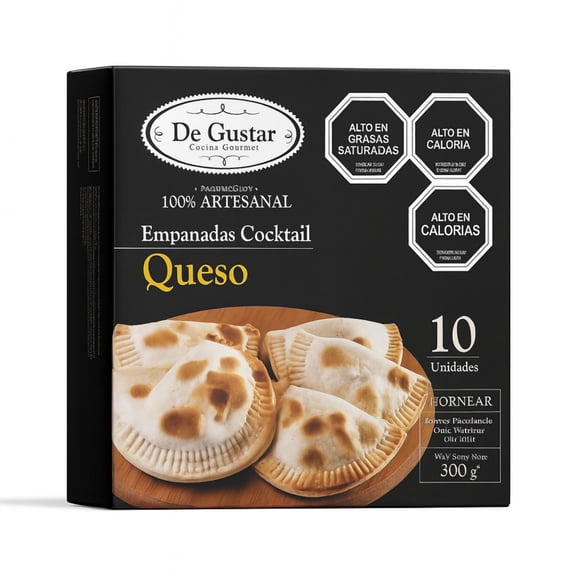 Empanada Cocktail Queso Degustar 10 Un, 300 g